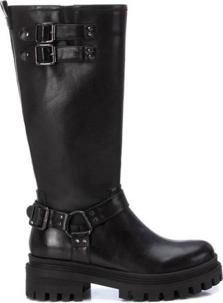 Xti Womens Biker Boots In Black
