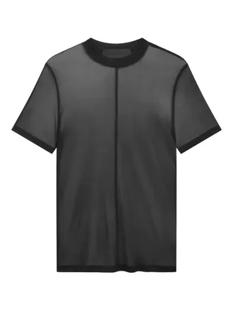 LGN Louis Gabriel Nouchi sheer T-shirt - Black