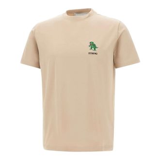 Iceberg T-Shirts, male, Beige, Size: XL T-Shirt