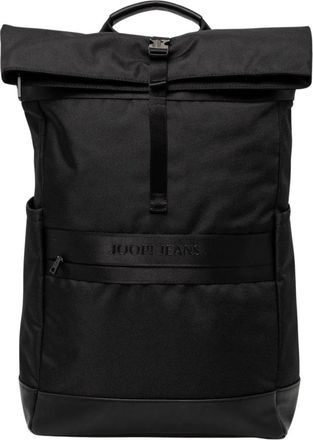 Joop Modica Jaron Rugzak - Heren - Rugzakken - Zwart - ONE Size - Leer - Tassen
