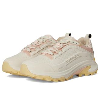 Merrell Merrell Moab Speed 2 J038498 Women Beige Leather Waterproof Hiking Shoes LIQ1545
