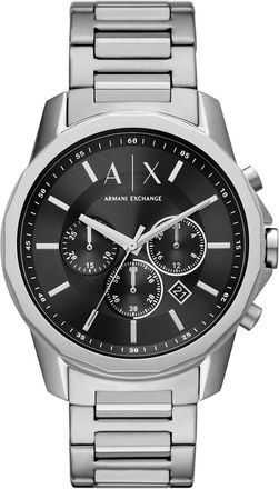 A|X Armani Exchange Mens Classic Black Dial Watch