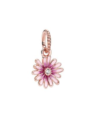 Pandora Moments 14K Rose Gold Plated Cz Charm