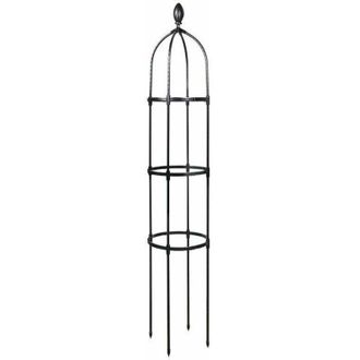 OEM Enrejado De Jard&iacute;n De 145 Cm, Columna De Soporte Para Rosas Y Plantas Trepadoras, &Oslash; 31,7 Cm, Obelisco De Jard&iacute;n-crezuo