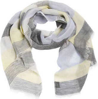Bitte Kai Rand Linen Pastel Scarf In Grey