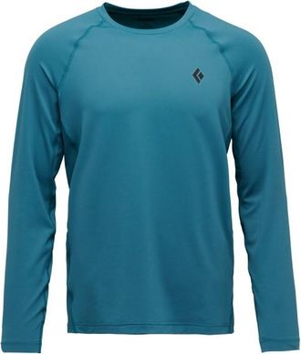 Black Diamond L/S Alpenglow Hoody Longsleeve f&uuml;r Herren | blau
