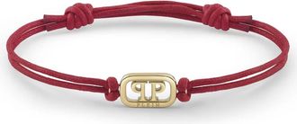 Philipp Plein Accessoires, unisex, Rood, ONE Size, Katoen, Friendship Bracelet