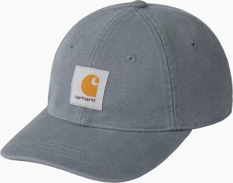 Carhartt Work in Progress Mens Carhartt WIP Canvas Cap Cozy Blue/Stone Washed - Grey - Size: ONE size