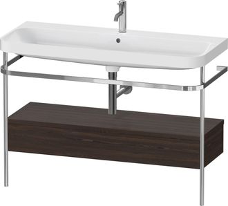 Duravit Set C-bonded Duravit Happy D.2 Plus Con Consola Met&aacute;lica Y Caj&oacute;n