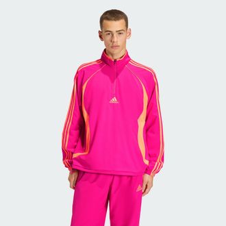 adidas Mens adidas TEAMGEIST HALF ZIP SWEATSHIRT