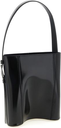 Coperni Womens Black Cowhide Shoulder Bag