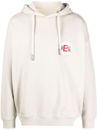 Emporio Armani Mens Cotton Hoodie With Logo