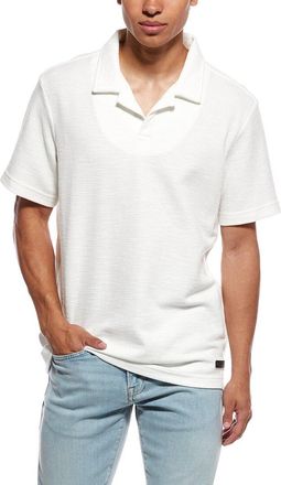 Karl Lagerfeld Karl Lagerfeld Terrycloth Slub Knit Shirt
