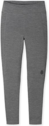 Stio Womens BasisPeak Wool Midweight Base Layer Tights Gray XL