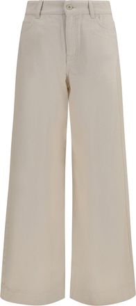 Max Mara Womens Denim Trousers Cotton Bull Multicolour Knitwear Sweater
