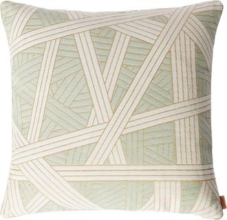 Missoni Home Nastri Cushion 40x40 Cm With Stitching in Green at Nordstrom