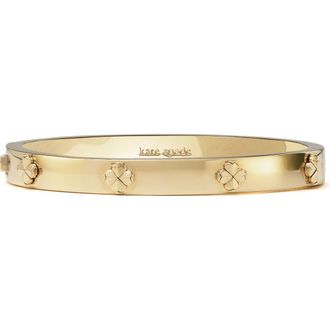 Kate Spade New York spade hinge bracelet in Gold. at Nordstrom