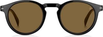 David Beckham Brown Oval Mens Sunglasses DB 1036/S 0807/70 49