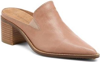 Kelsi Dagger Mason Pointed Toe Loafer Mule in Pale Pink at Nordstrom, Size 8.5