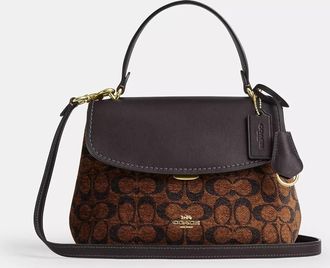 Coach Emory Top Handle Bag In Signature Chenille