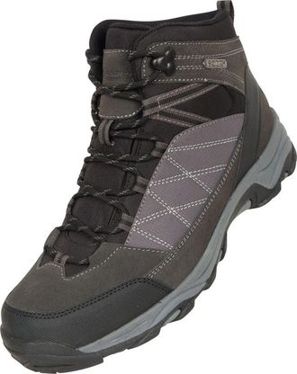 Mountain Warehouse Rapid Suede Waterproof Walking Boots in Black at Nordstrom, Size 10