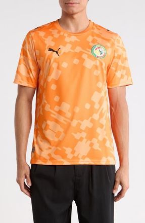 Puma x FSF x Salehe Bembury Jersey in Vermillion/Orange Glo at Nordstrom, Size Xx-Large