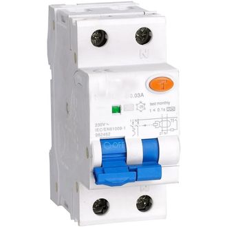 Trade Shop Trade Shop - Interruttore Automatico Magnetotermico Differenziale 2 Modulo Din 25a Per Quadro