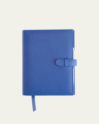 Royce Leather Monogrammed Executive Weekly Leather Calendar Planner