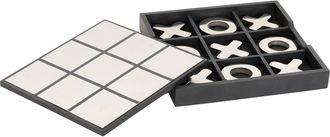 Atmosphera Juego De Tres En Raya Bilal, 21 X 21 Cm, Negro - Atmosphera Cr&eacute;ateur DInt&eacute;rieur
