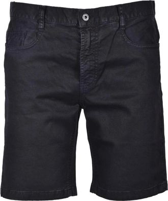 Dirk Bikkembergs Katoen Elastaan Bermuda Shorts - Heren - Korte Broeken - Zwart - W32 - Katoen - Korte Broeken