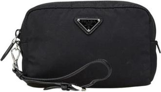 Prada Pre-owned Nylon prada-bags - Dames - Vintage Tassen - Zwart - ONE Size - Nylon - Vintage