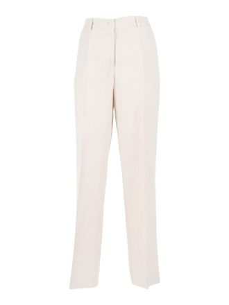 P.A.R.O.S.H. Straight Leg Smooth Sheen Straight-Leg Pants