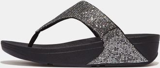 FitFlop Dames Fit Flop Lulu Glitterball teensandalen in zilver