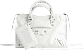 Balenciaga White Le City Small Tote