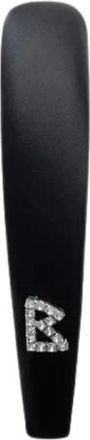 Ruslan Baginskiy Hoofdband met kristalversiering - Dames - Accessoires - Zwart - ONE Size - Polyester - Accessoires