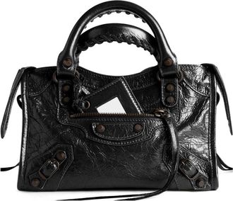 Balenciaga Le City mini lederen handtas