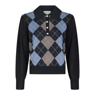 Neo Noir Polo Hemden - Dames - Tops - Blauw - Maat: XL