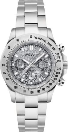 Duxot Atlantica Chronograph Quartz White Dial Mens Watch DX-2048-II