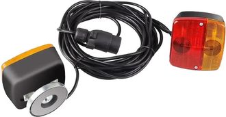 OEM Panel De Luces Para Remolque, Alimentaci&oacute;n De 12 V, Conector De 7 Pines, Color Rojo, Dimensiones 107 X 100 X 80 Cm, Material Pl&aacute;stico Resistente