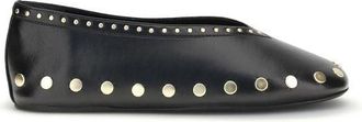 Ganni Ganni Polyurethane Ballet Womens Flats