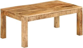 vidaXL Tavolino da Salotto 100x55x40 cm in Legno Massello di Mango - Vidaxl