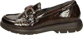 Fluchos Schoenen, Dames, Bruin, 40 EU, Leer, Gladis Moccasin