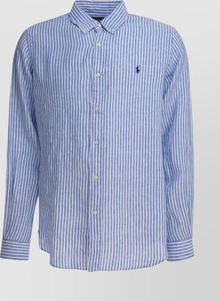 Polo Ralph Lauren striped button-down collar long sleeves shirt