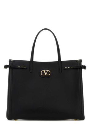 Valentino Garavani Black Antibes Medium Tote