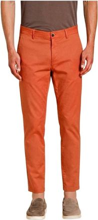 Mason's Milano Chino Broek - Heren - Chinos - Rood - M - Katoen - Broeken