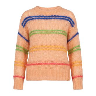 Lind Petunia Sweater - Dames - Ronde hals truien - Veelkleurig - S/M - Truien & Vesten