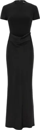 Rotate Rotate Birger Christensen, Kleedjes, Dames, Zwart, XS, Polyester, Gown