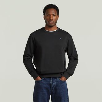 G-Star Logo Sweater - Zwart - Heren