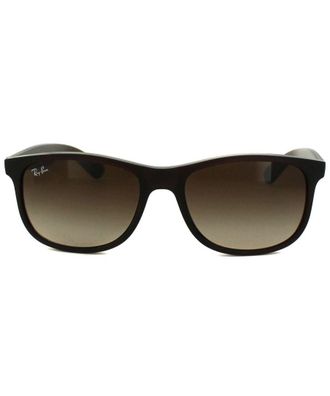Ray-Ban Mens Sunglasses Andy 4202 607313 Matt Brown Gradient - One Size