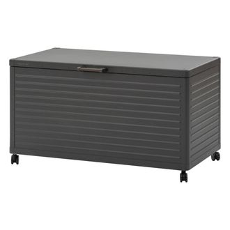 Hesperide Cassetta Portaoggetti Edenio In Grafite M 141,6 X 72 X 78 Cm In Alluminio - Hesp&eacute;ride
